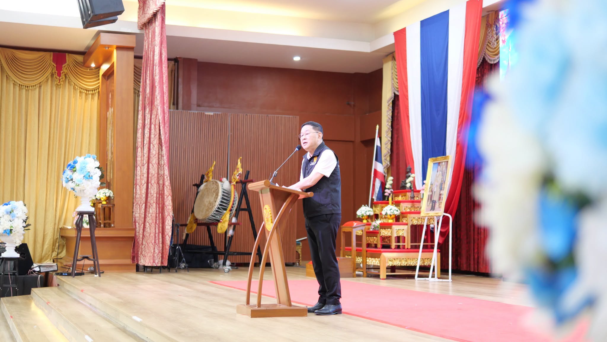 รัฐมนตรีว่าการกระทรวงศึกษาธิการ ในโอกาสลงพื้นที่ตรวจเยี่ยมและติดตามการดำเนินงานตามนโยบายของกระทรวงศึกษาธิการ ณ โรงเรียนสันกำแพง จังหวัดเชียงใหม่