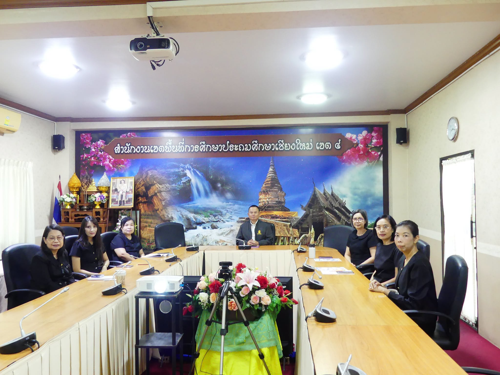 สพป.เชียงใหม่ เขต 4 เข้าร่วมรับชมรายการพฤหัสเช้าข่าว สพฐ. ผ่านระบบออนไลน์