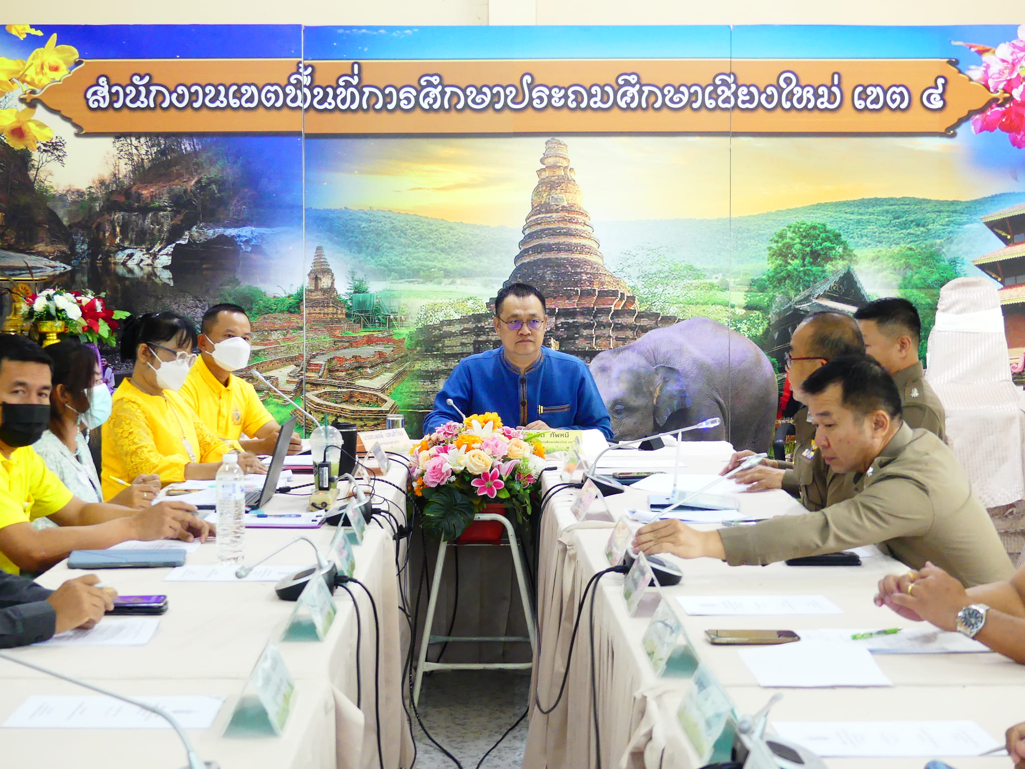 ดร.ชาญชิต ทัพหมี ผู้อำนวยการสำนักงานเขตพื้นที่การศึกษาประถมศึกษาเชียงใหม่ เขต 4 เป็นประธานการประชุมคณะกรรมการลูกเสือเขตพื้นที่การศึกษาเชียงใหม่ เขต 4 ครั้งที่ 1/2567