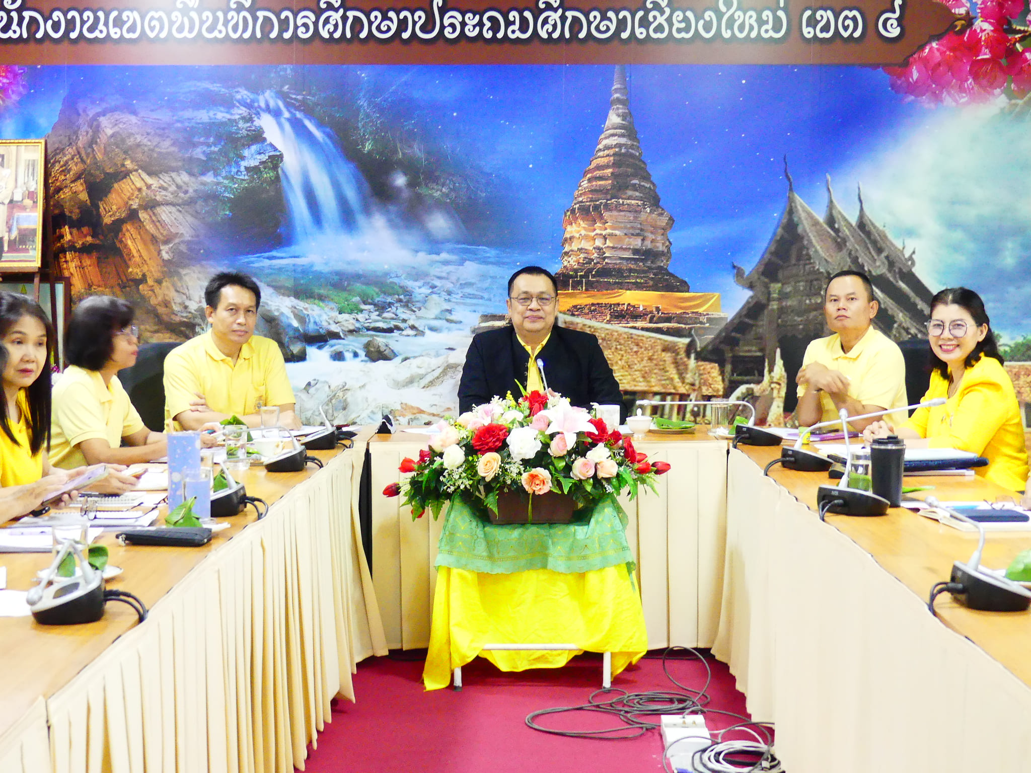 ดร.ชาญชิต ทัพหมี ผู้อำนวยการสำนักงานเขตพื้นที่การศึกษาประถมศึกษาเชียงใหม่ เขต ๔ เป็นประธานการประชุมทีมบริหาร สำนักงานเขตพื้นที่การศึกษาประถมศึกษาเชียงใหม่ เขต ๔ ครั้งที่ 15/2567