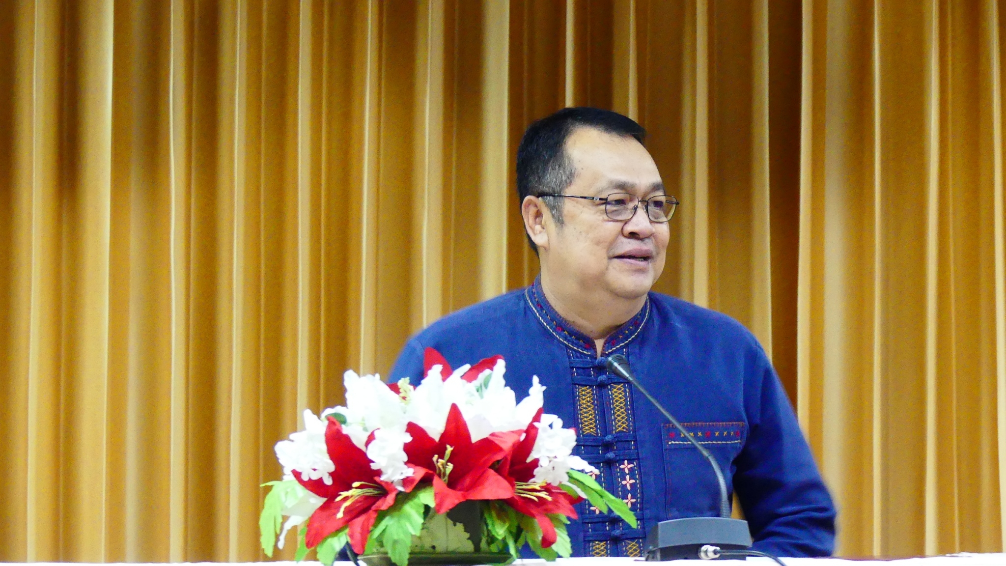 ดร.ชาญชิต ทัพหมี ผู้อำนวยการสำนักงานเขตพื้นที่การศึกษาประถมศึกษาเชียงใหม่ เขต 4 เป็นประธานในพิธีเปิดการประชุมเชิงปฏิบัติการเสริมสร้างความรู้ความเข้าใจการจัดทำรายงานการติดตามประเมินผลการควบคุมภายใน ประจำปีงบประมาณ พ.ศ. 2568