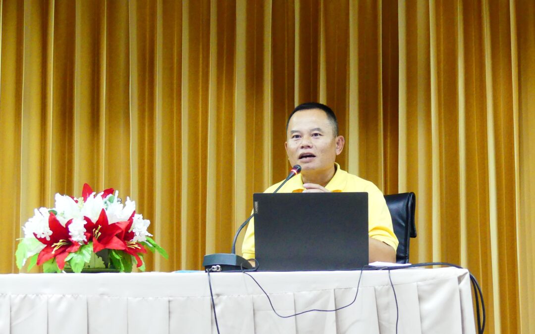 ดร.ชาญชิต ทัพหมี ผู้อำนวยการสำนักงานเขตพื้นที่การศึกษาประถมศึกษาเชียงใหม่ เขต 4 มอบหมายให้ นายสมพงษ์ แสนสำโรง รองผู้อำนวยการสำนักงานเขตพื้นที่การศึกษา เป็นประธานการประชุมคณะกรรมการตัดสิน การแข่งขันกรีฑานักเรียน “สพป.เชียงใหม่ เขต 4 ต้านภัยยาเสพติด” ครั้งที่ 1/2567