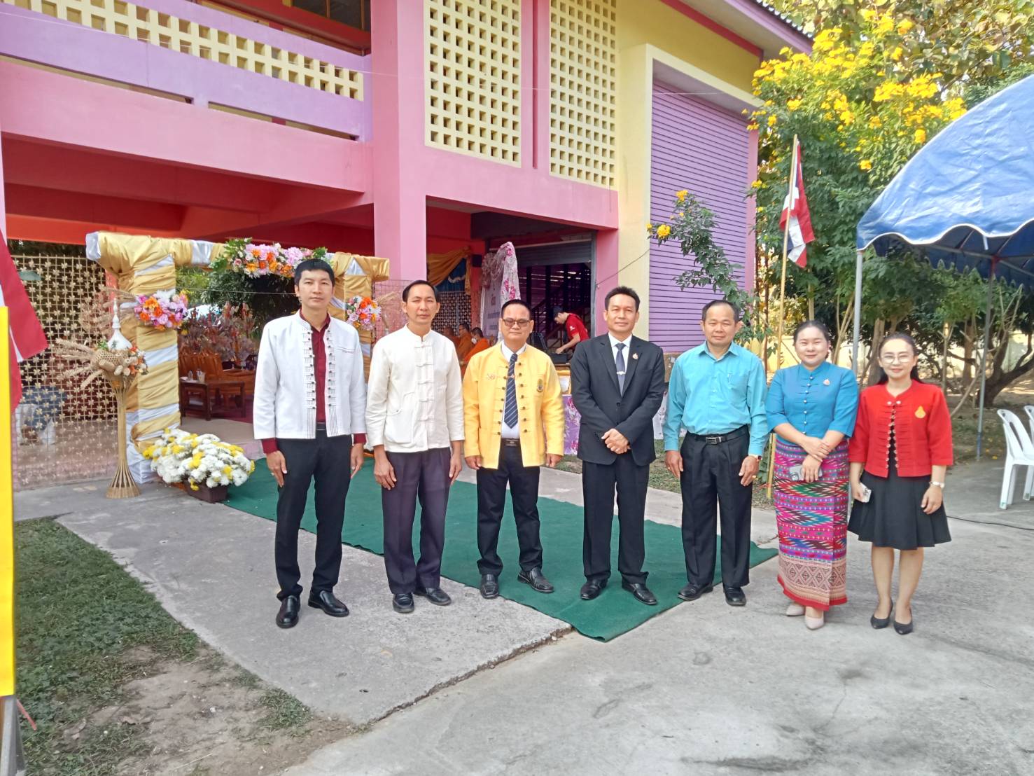 งานครบรอบ 50 ปี โรงเรียนบ้านใหม่สวรรค์ และมอบคอมพิวเตอร์เพื่อการศึกษา