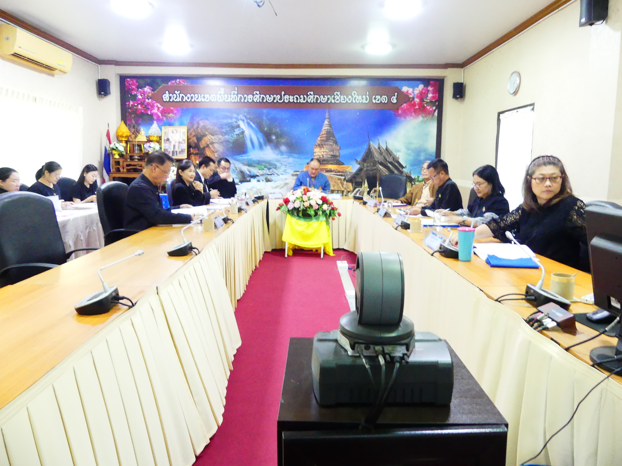 การประชุม อ.ก.ค.ศ.เขตพื้นที่การศึกษาประถมศึกษาเชียงใหม่ เขต ๔ ครั้งที่ ๑๒/๒๕๖๘