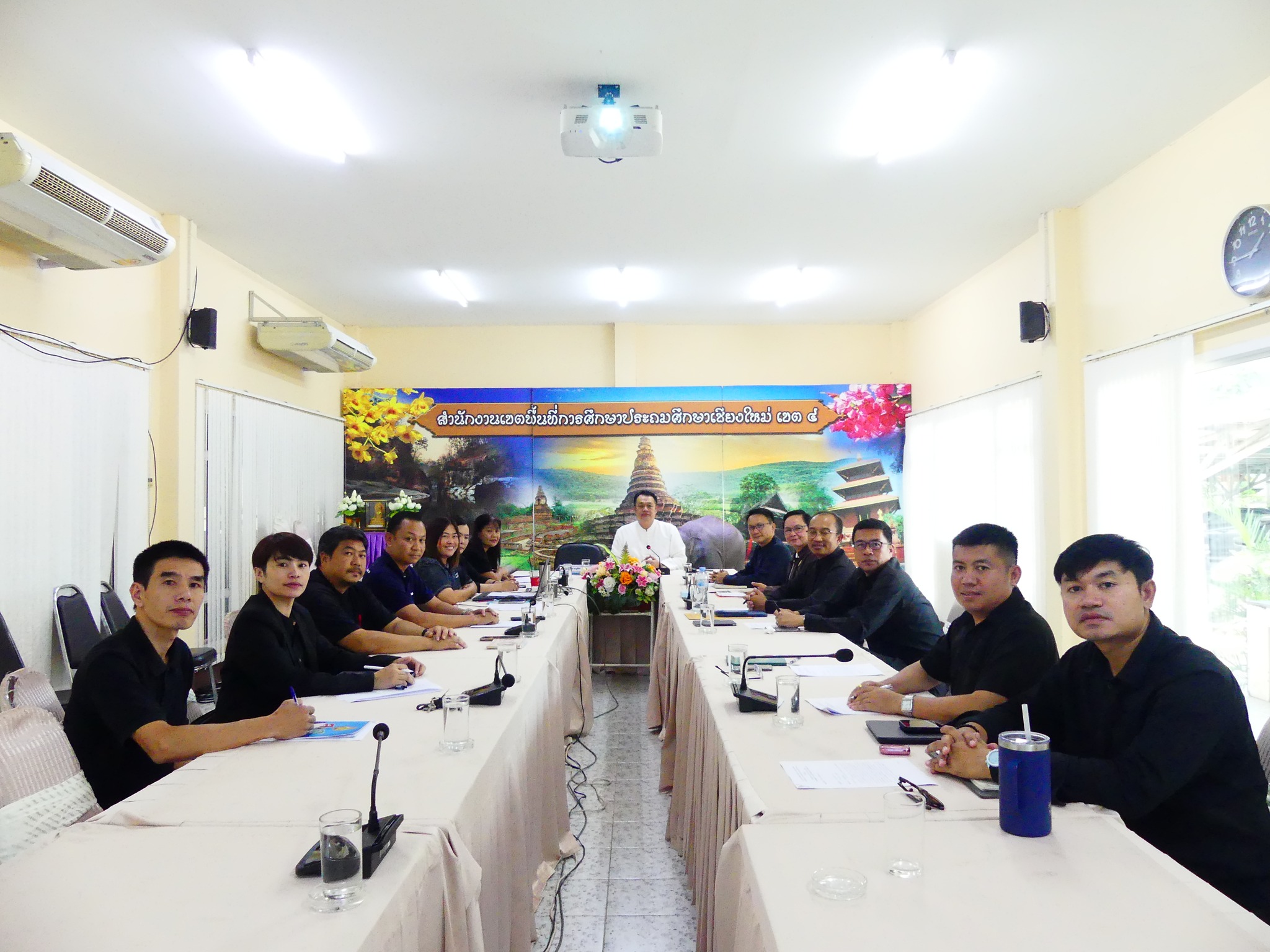 การประชุมคณะทำงานวางแผนการแข่งขันกรีฑานักเรียน "สพป.เชียงใหม่ เขต 4 ต้านภัยยาเสพติด" ครั้งที่ 2 ประจำปีการศึกษา 2568