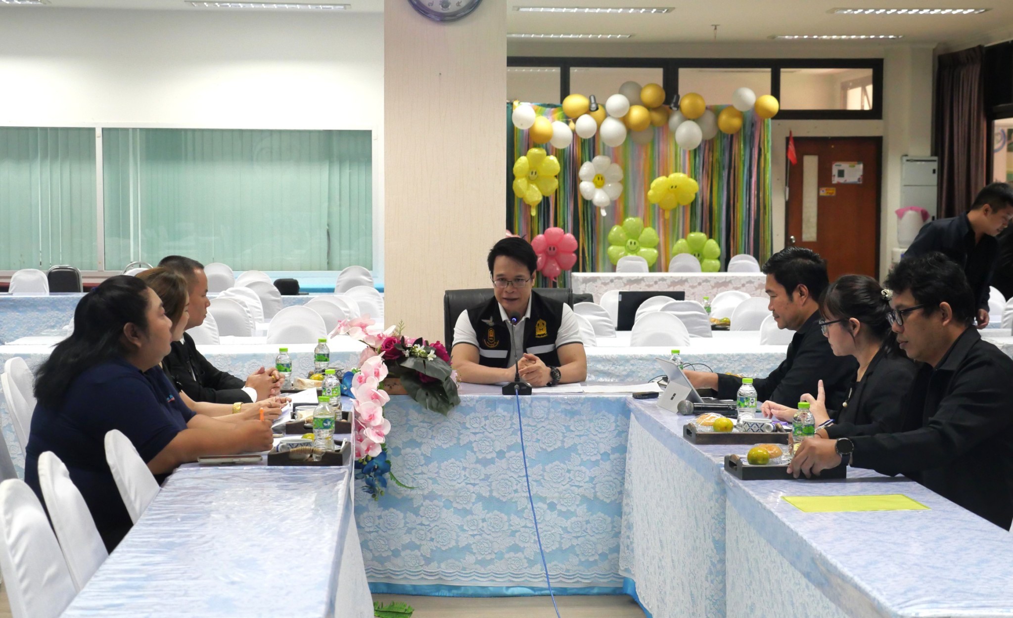 นายสมพงษ์ แสนสำโรง เข้าร่วมให้ข้อมูลสำนักงานเลขาธิการสภาการศึกษา เรื่องมาตรา 12 แห่งพระราชบัญญัติการศึกษาแห่งชาติ พ.ศ. 2542