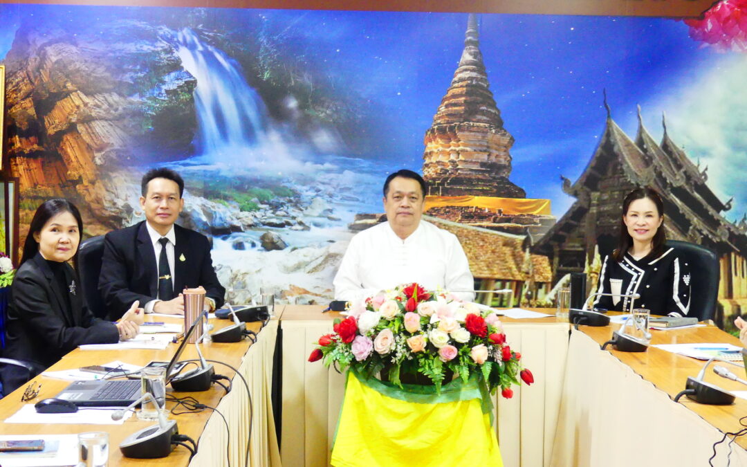 ดร.ชาญชิต ทัพหมี ผู้อำนวยการสำนักงานเขตพื้นที่การศึกษาประถมศึกษาเชียงใหม่ เขต 4 เป็นประธานการประชุมทีมบริหารสำนักงานเขตพื้นที่การศึกษาประถมศึกษาเชียงใหม่ เขต 4 ครั้งที่ 21 / 2568