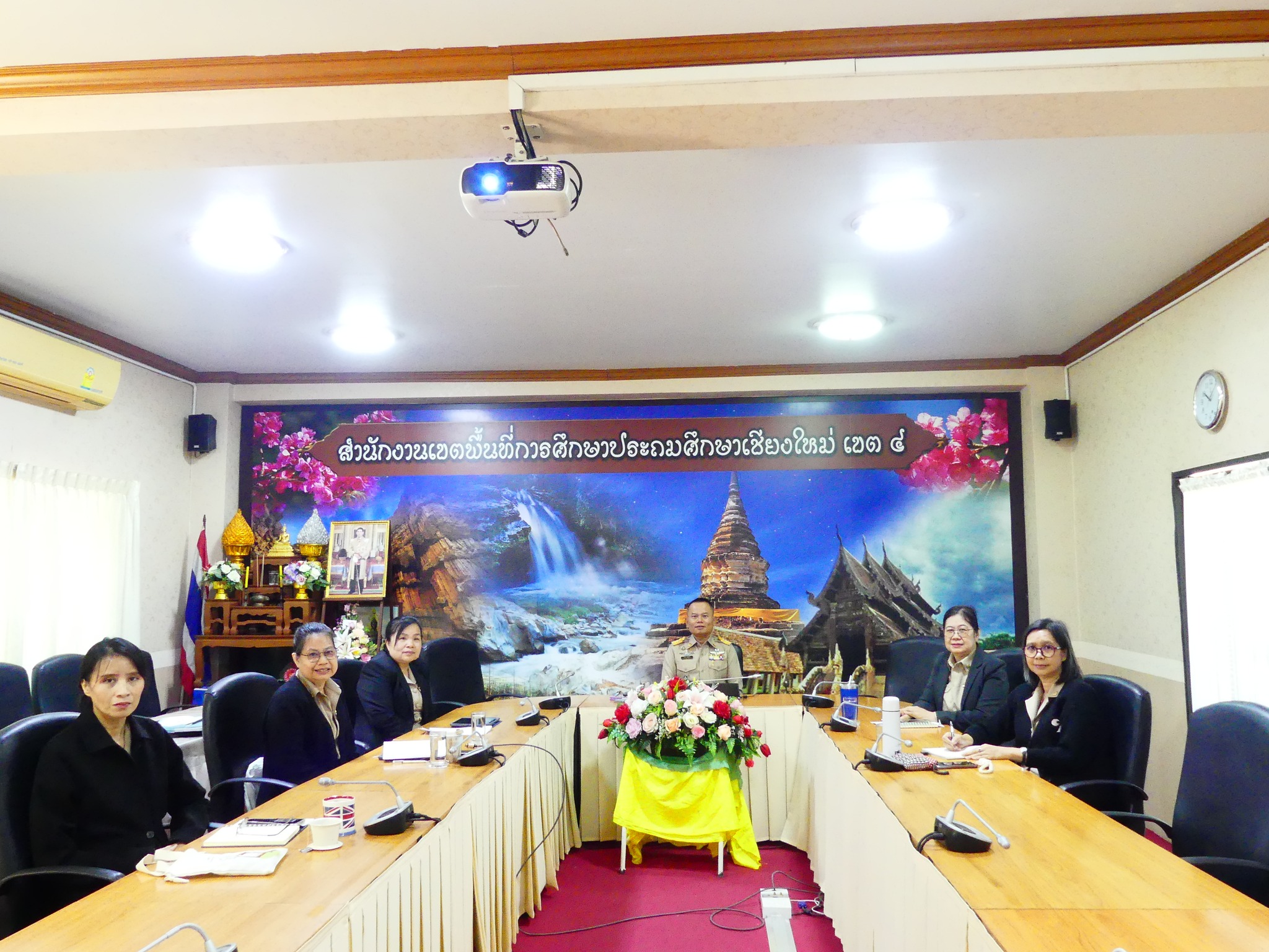 การประชุมสัมมนาการมอบนโยบาย และแนวทางการจัดทำงบประมาณรายจ่าย ประจำปีงบประมาณ พ.ศ. 2570 ผ่านระบบออนไลน์ Zoom Meeting