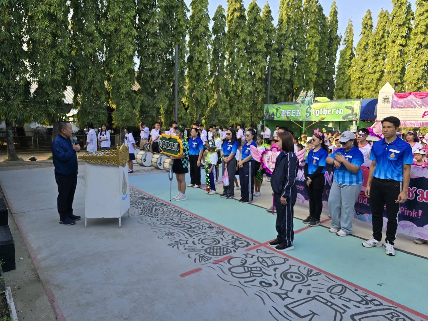 การแข่งขันกีฬาสีนักเรียน ประจำปีการศึกษา 2568